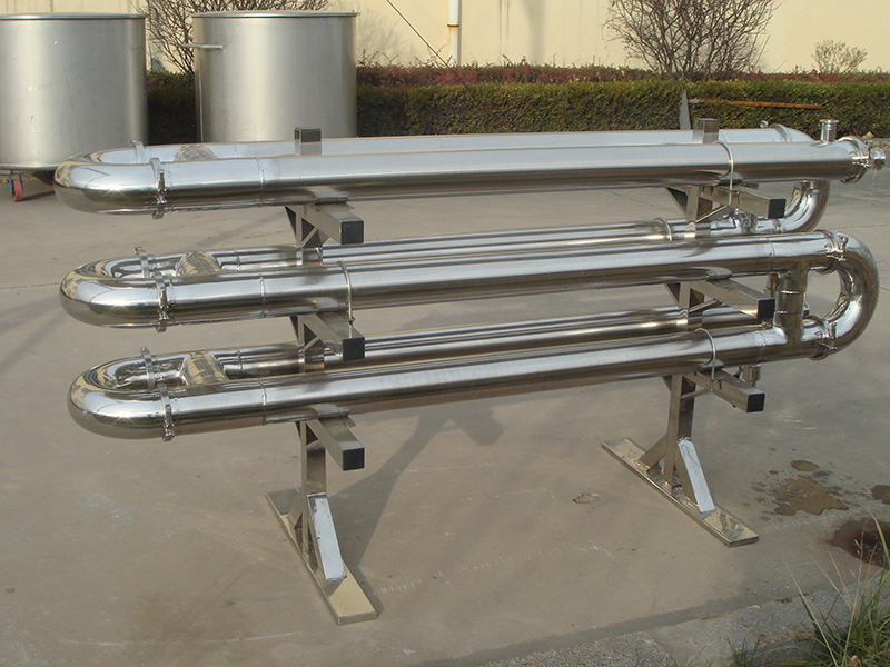 不銹鋼衛生級套管熱交換器